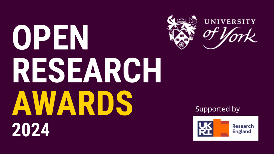 Open Research Awards 2024, sponsored by UKRI